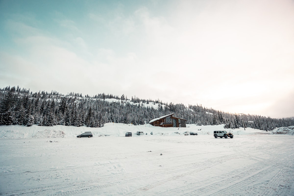 Parking at Stevens Pass